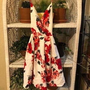 Cami flower print dress